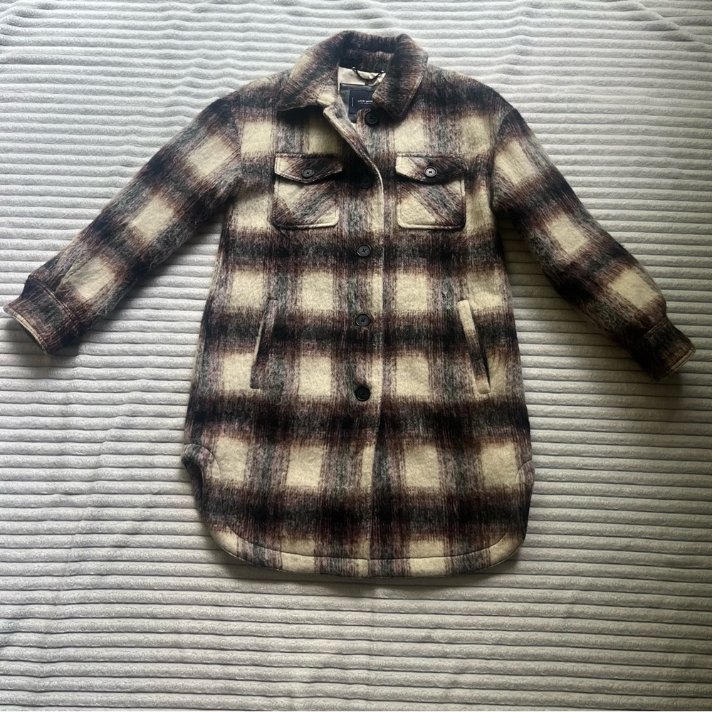 Lucky Brand Plaid Jacket